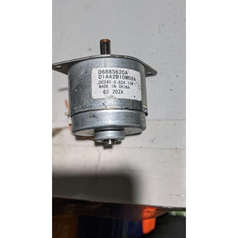 Động cơ không chổi than BLDC 24v, motor brushless trục 6mm chế quạt làm mát