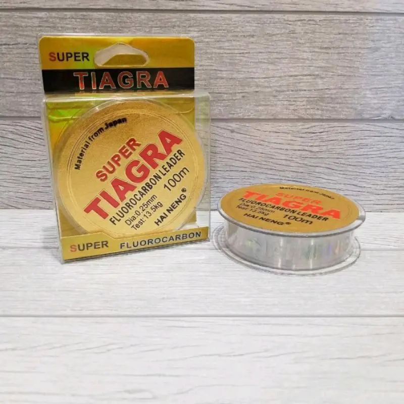 senar pancing kuat fluorocarbon tiagra 100 m murah lari Semarang