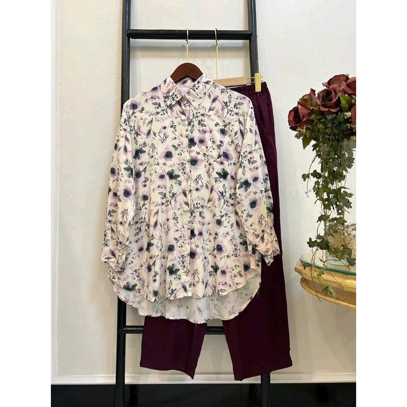 Oneset rayon phiscos Lengan panjang 7