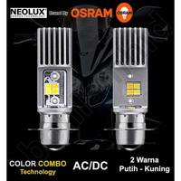 Gambar LED Motor NEOLUX T19 Osram 2 Warna Putih Kuning H6 M5 Lampu LED Laser - Neolux Saja - Neolux+BonusT10 dari bohlamhid Kota Tangerang 4 Tokopedia
