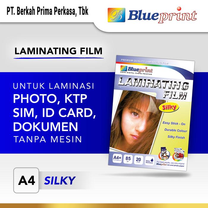 Gambar Kertas Film Laminating A4 BLUEPRINT Laminating Cold - 20 Lembar - Glossy dari Blueprint Indonesia Kota Administrasi Jakarta Utara 4 Tokopedia