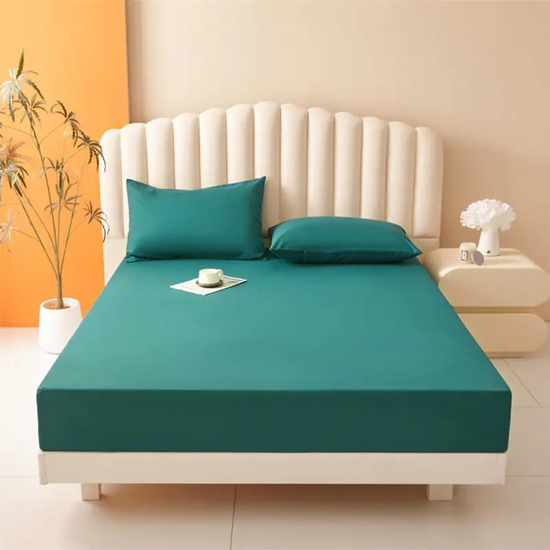 Waterproof Mattress Cover, 2/3 Counts/set Soft Comfortable Breathable Mattress Protector, Bedding Supplies for Bedroom, Guest Room, Apartment, School 2