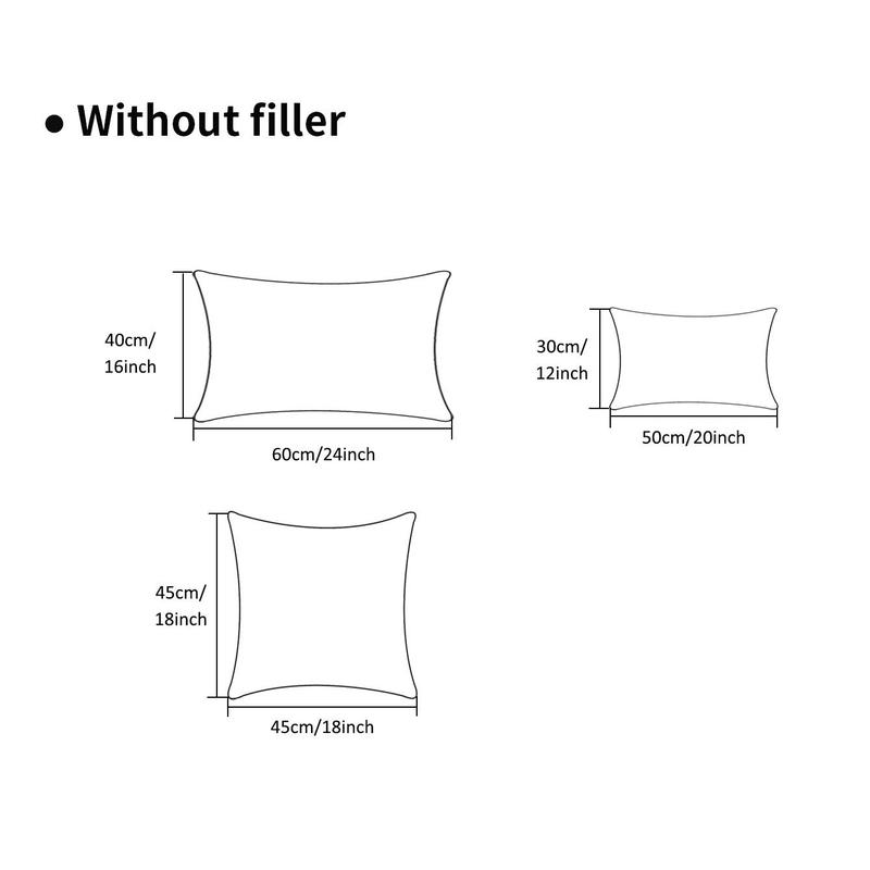 Product Introduction of Cartoon Fruit Fluffy Pillow Case, 1 Count Cute Cartoon Plush Cushion Cover without Filler, Decorative Cushion Cover for Home Sofa Bed 5