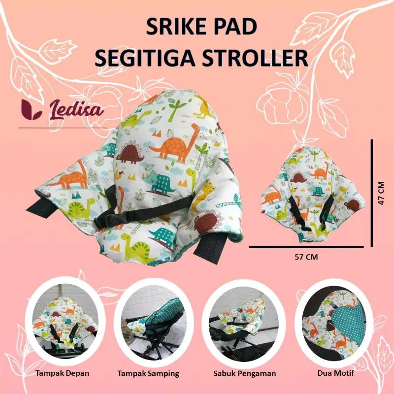 ALAS STROLLER TRIKE PAD SEGITIGA