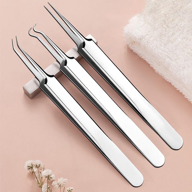 Nhíp Kẹp Mụn Trứng Cá Tế Bào, 8CM, Dụng Cụ Làm Đẹp, Chuyên Nghiệp, Chà Và Đóng, Dụng Cụ Trị Mụn, Đặc Biệt Cho Thẩm Mỹ Viện 5