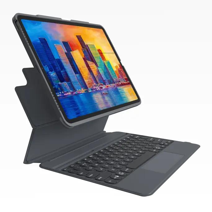 Ốp lưng kèm bàn phím ZAGG Pro Keys TrackPad dành cho iPad 12.9, chống sốc 2M -…