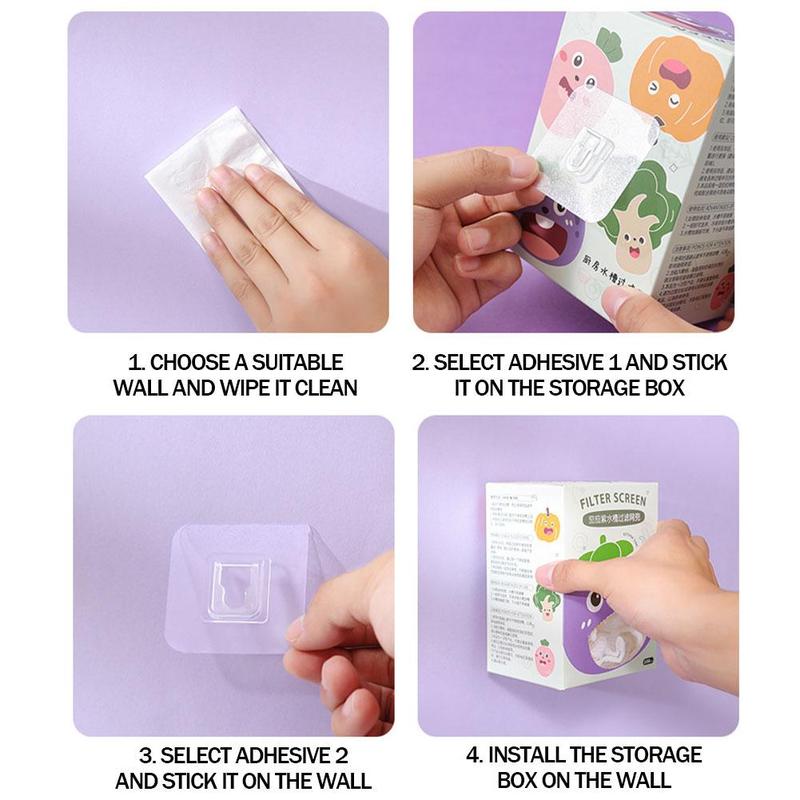 Túi Đựng Rác Chống Tắc Nghẽn Bồn Rửa Nhà Bếp, 100 Chiếc, Màn Lọc Chống Tắc Nghẽn, Túi Lưới Thoát Nước Bồn Rửa, T4O7 8