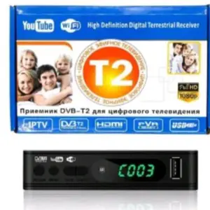 Set Top Box / DVB-T2 digital terrestrial tv sattelit receiver Garansi Pabrik