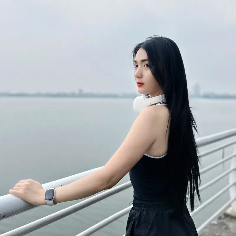 Áo croptop bodyfit July, Áo croptop cao cấp thời trang, Chuyên dụng chyạ bộ, đạp xe, tập gym,...| TRANGMIU Sportwear 4