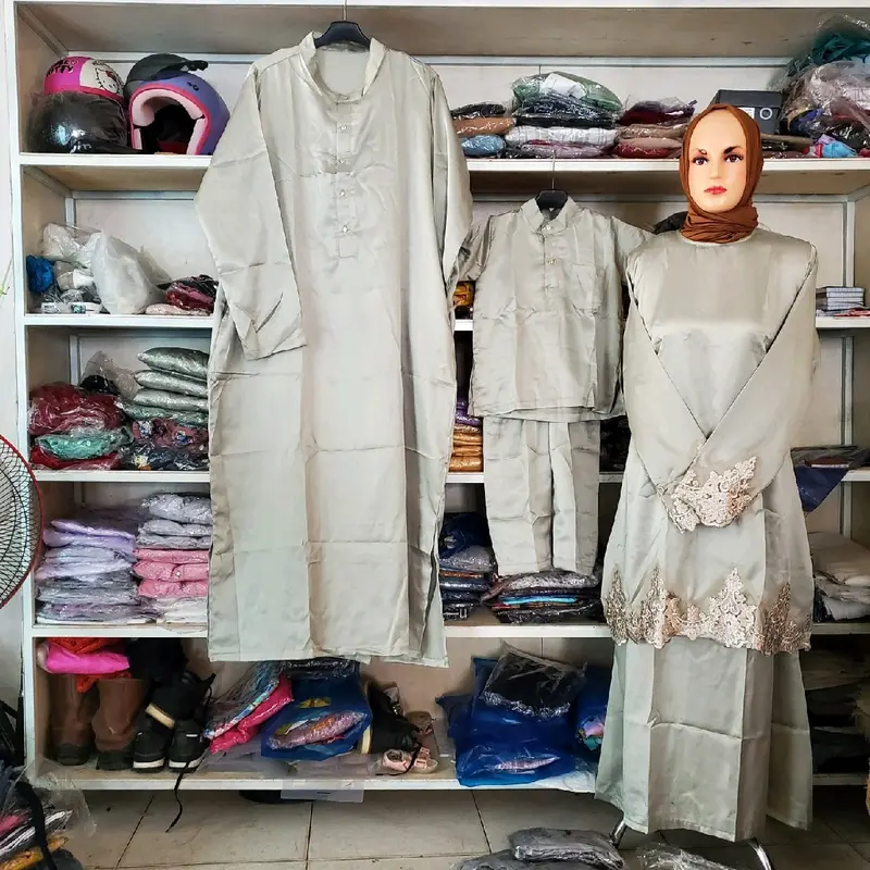 Baju kurung melayu renda Wanita 4
