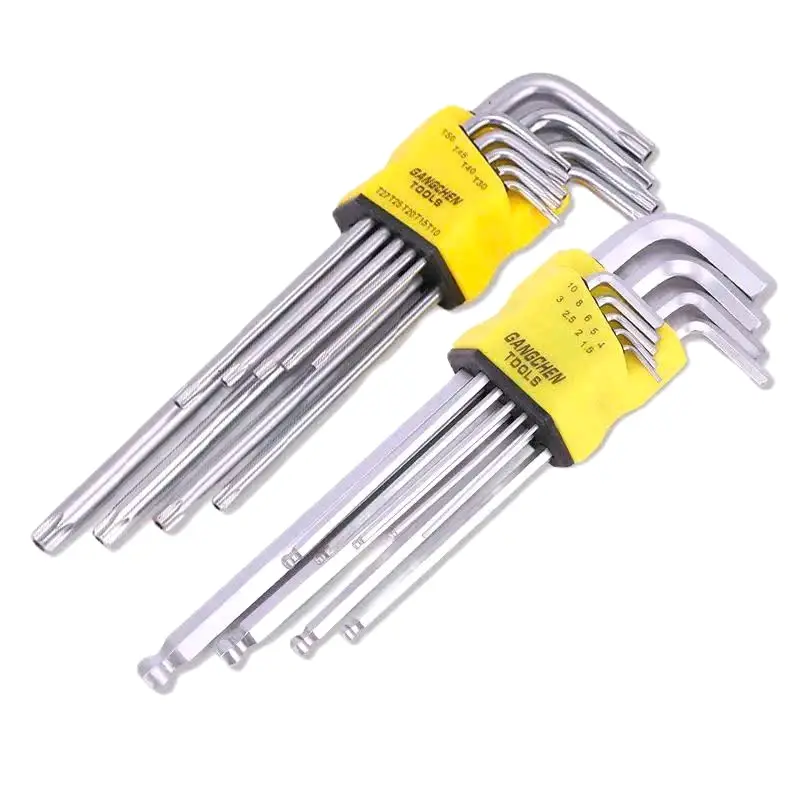 Cây lục giác, bộ lục lăng đầu Bông, đầu Bi mở ốc lục giác size 1.5mm 2mm 2.5mm 3mm 4mm 5mm 6mm 8mm
