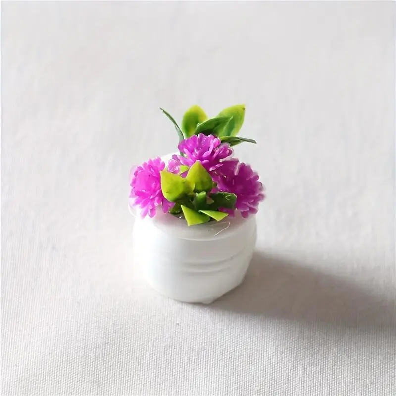 Mini Potted Plant, Miniature Potted Plant, Garden Decoration, Garden Miniatures, Garden Sculptures & Statues, Home Decor 5