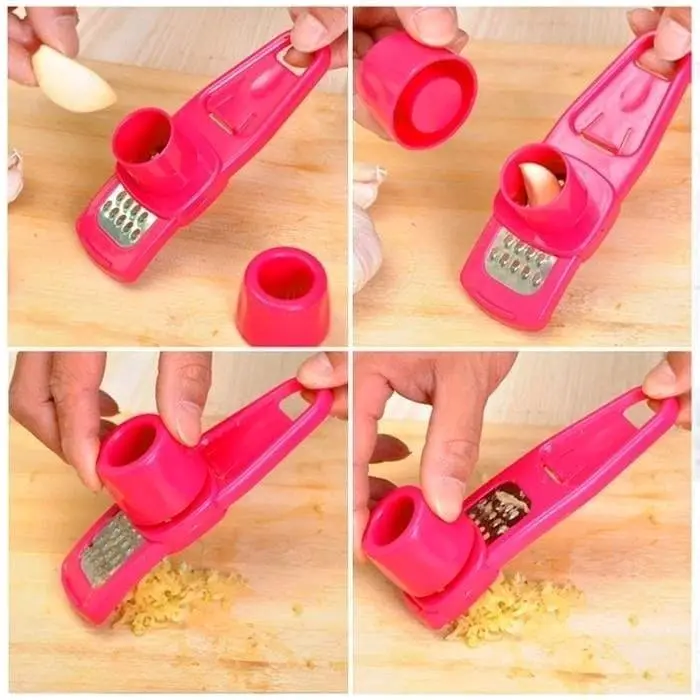 TRENDI Penghalus Bawang - Cacah Bawang Parutan Jahe - Garlic Press 2