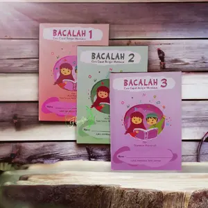 Paket 3 Buku Bacalah 1, 2, 3 Cara Cepat Belajar Membaca