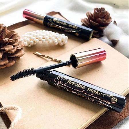Mascara Dạng màng Film Kissme Heroine Make  Chống Trôi Giúp Nâng Cong Và Dài Mi (6G) 8