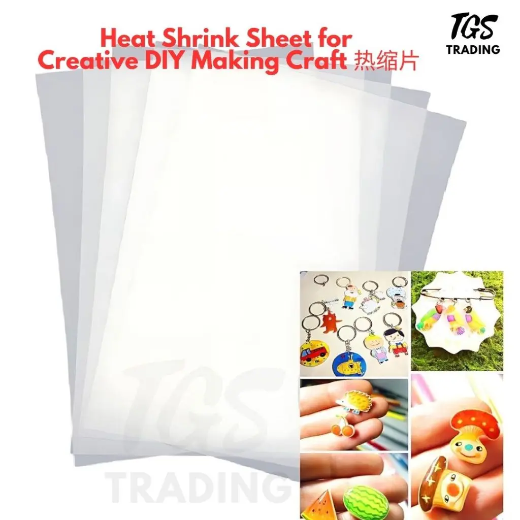 TGS  Heat Shrink Sheet for Creative DIY Making Craft