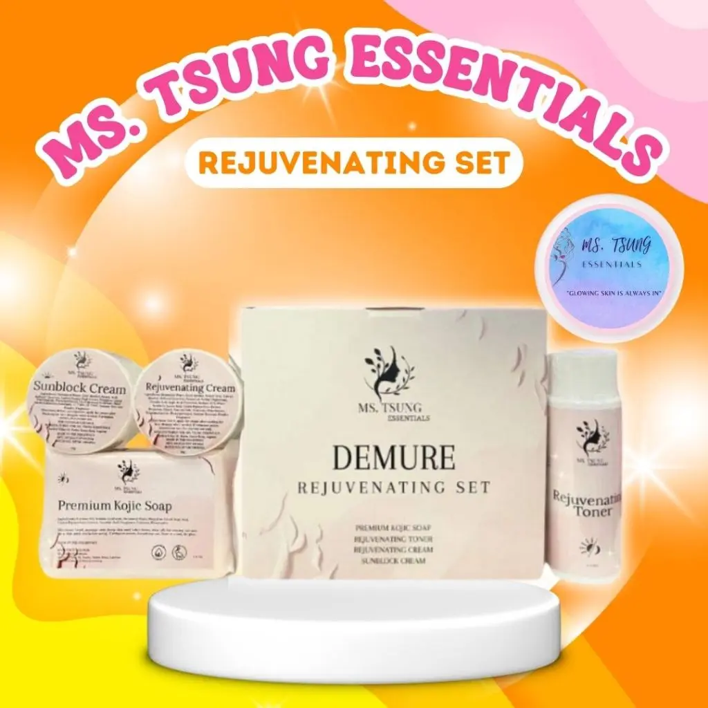 Ms. Tsung Demure Rejuvenating Set Ms. Tsung Essentials - TikTok Shop ...