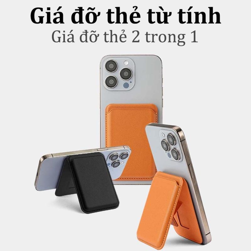 Giá Đỡ Từ Tính Kèm Thẻ và Ví, Phù Hợp Tất Cả Các Loại Điện Thoại Thiết Kế Nhỏ Gọn, Tiện Lợi Dễ Sử Dụng, Hỗ Trợ Gắn Chắc Điện Thoại Trên Mọi Bề Mặt - Mã SP: ABC123, Kích Thước: 10x15cm