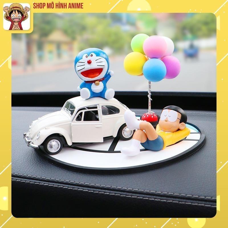 Mô Hình Nobita Nằm Ngủ Doraemon Chùm Bóng Bay Kích Thước 9cm Mô Hình Decor Trang Trí Bộ Sưu Tập Nhân Vật Yêu Thích