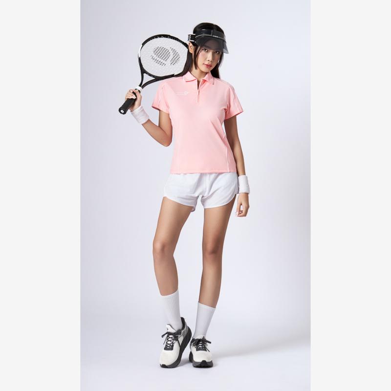 DELTA Áo Polo Thể Thao Nữ Pickleball Tennis Cầu lông Cổ Khóa Kéo Vải Co Giãn Thoáng Khí PO056W1 6