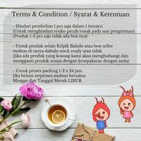 Gambar Kerupuk Merah Mentah Padang - Not Specified dari Kripik Balado Christine Hakim Kota Padang 5 Tokopedia