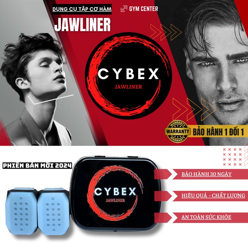 Dụng cụ tập cơ hàm Jawliner CYBEX Silicon Viên Nhai Tập Cơ Mặt