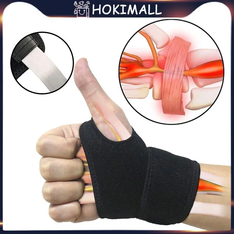 CTS Deker Pergelangan Tangan Carpal Tunnel Splint Wrist Brace Orthotic Belat Pergelangan Tangan 0