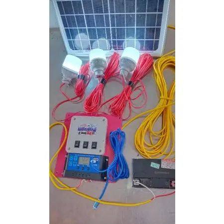 Điện Năng Lượng Mặt Trời.  ráp sẵn rất dễ sử dụng. rất tiết kiệm điện 4