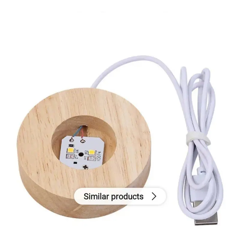 Đèn trang trí chủ đề vũ trụ và hành tinh pha lê 3D, kích thước 6cm-8cm-10cm 1