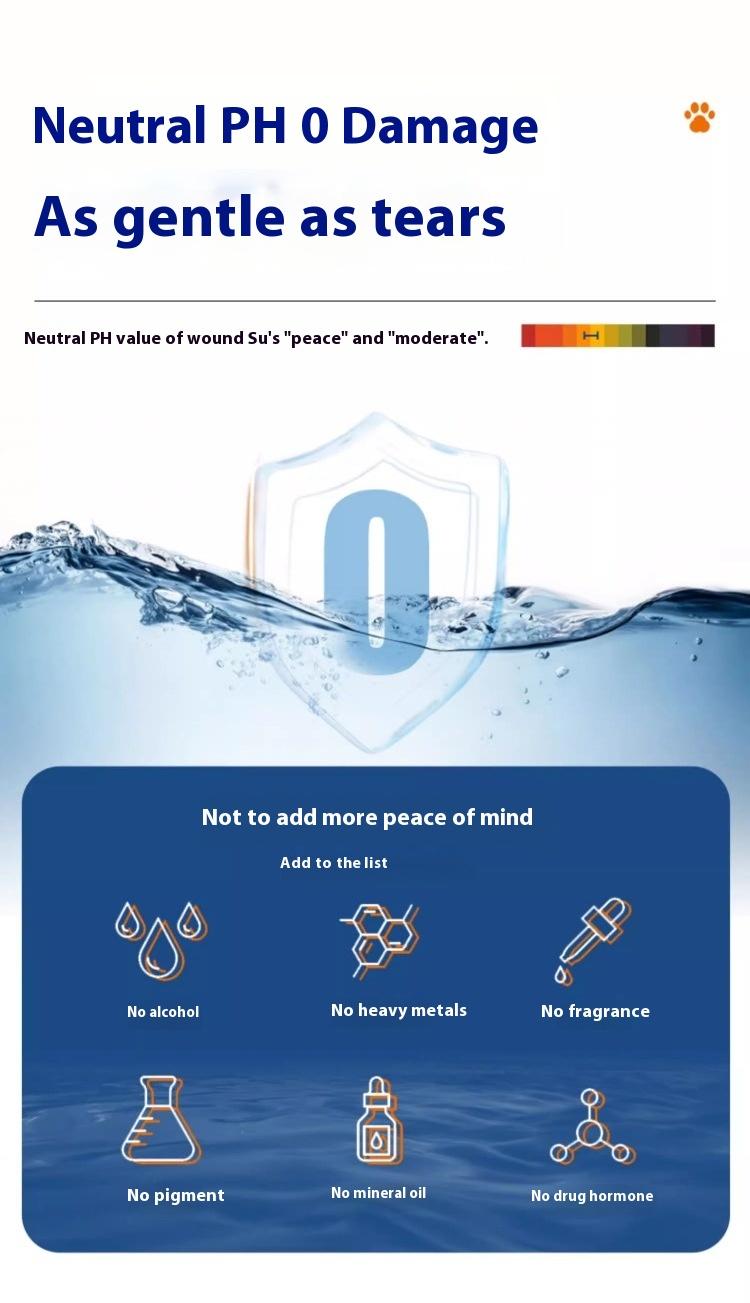 Product Introduction of Dầu nhỏ tai cho mèo, Meibain, nhẹ nhàng và sạch sẽ, loại bỏ mạt, loại bỏ mạt tai, giảm ngứa, kháng khuẩn, loại bỏ mùi hôi, làm sạch tai lồng  sấy nose cleaning cat 15