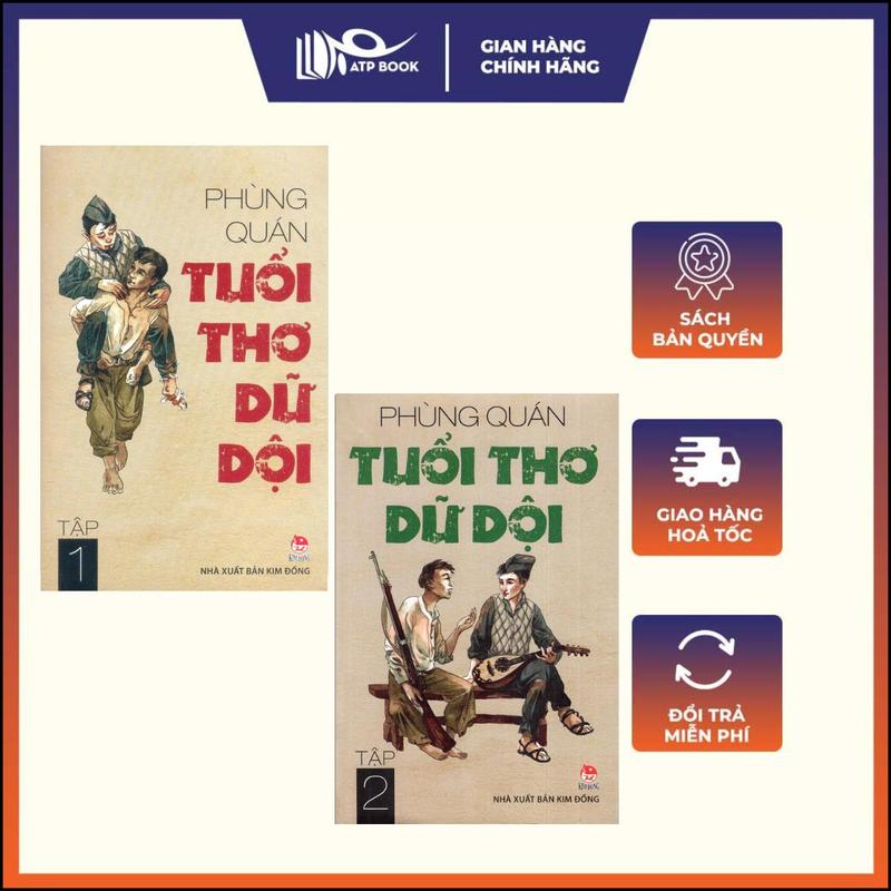 Sách - Combo Tuổi Thơ Dữ Dội - Tập 1 Và 2 (Tái Bản)
