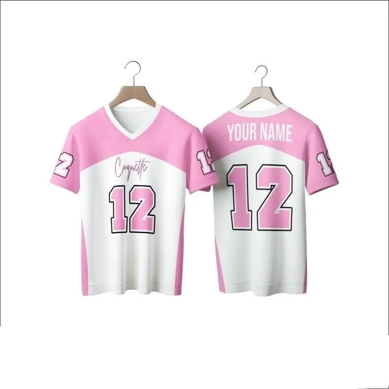 【FREE Custom Name & Number】 Retro Football Jersey Quick-drying Breathable Classic Short-sleeved Jersey Korean T-shirt Unisex Street Wear
