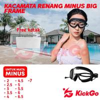 Gambar Kacamata Renang Minus BigFrame dari -2.0 sampai -7.0 Kacamata Renang Lensa Minus Miopi Lensa Besar Swimming Goggle Myopia Kacamata Renang Rabun Jauh Kacamata Renang Lensa Besar BigFrame Swimming Goggle Kacamata Renang Optical - BigFrame Putih -2.00 dari KickGoOfficialStore Kab. Tangerang 1 Tokopedia