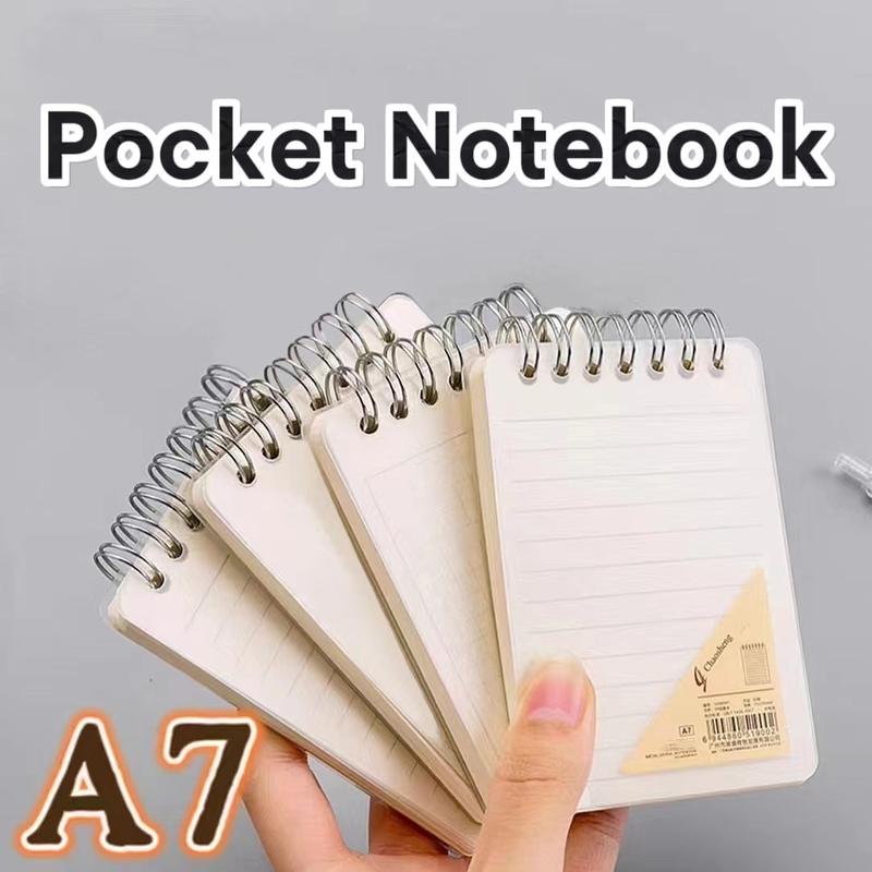 A7 Pocket Notebook Portable Mini Student Notepad Pocket Coil - TikTok ...