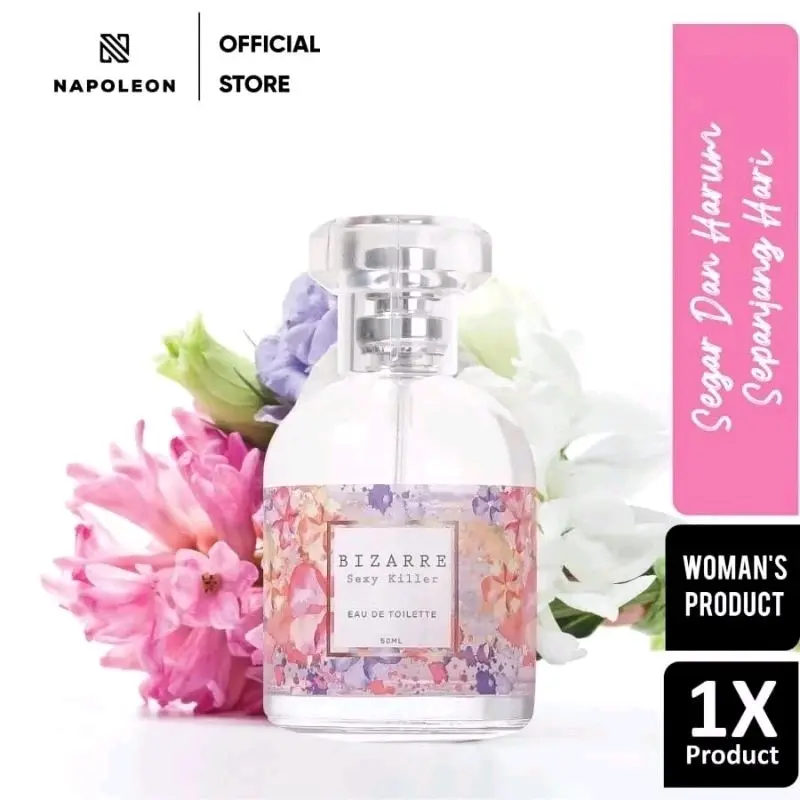 [LIVE] BIZARRE Eau De Toilette 50 mL Parfume | Minyak Wangi EDT Spray Tahan Lama 4