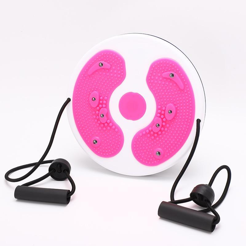 Product Introduction of Magnetic Twisting Waist Disc, 1 Count Home Fitness Equipment with Handle, Waist Twisting Machine, Fitness Equipment for Home Gym 11