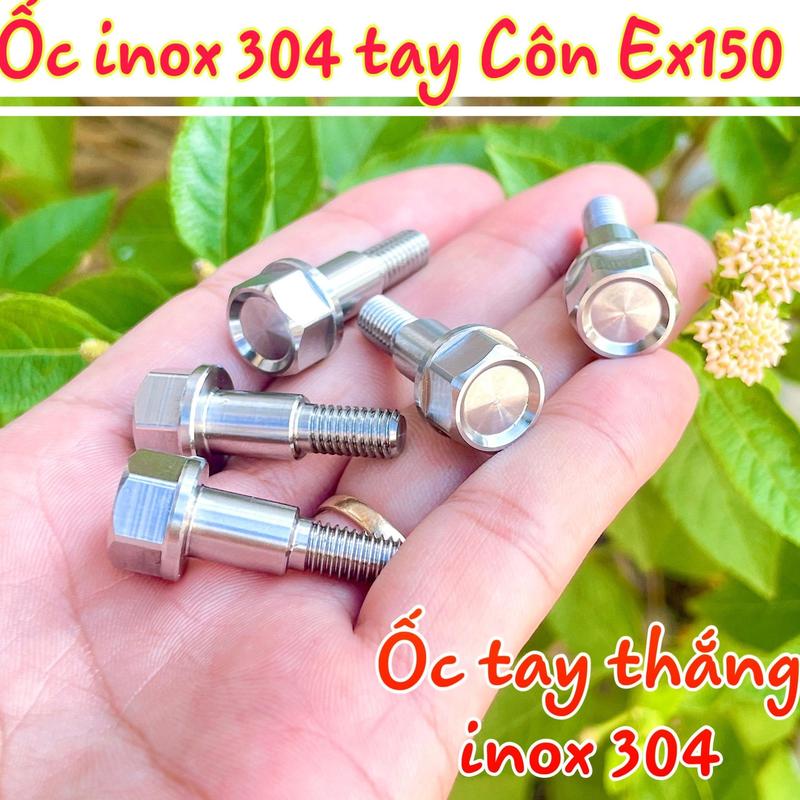 ỐC INOX 304 SALAYA TAY THẮNG TAY CÔN EX150 - TikTok Shop Vietnam