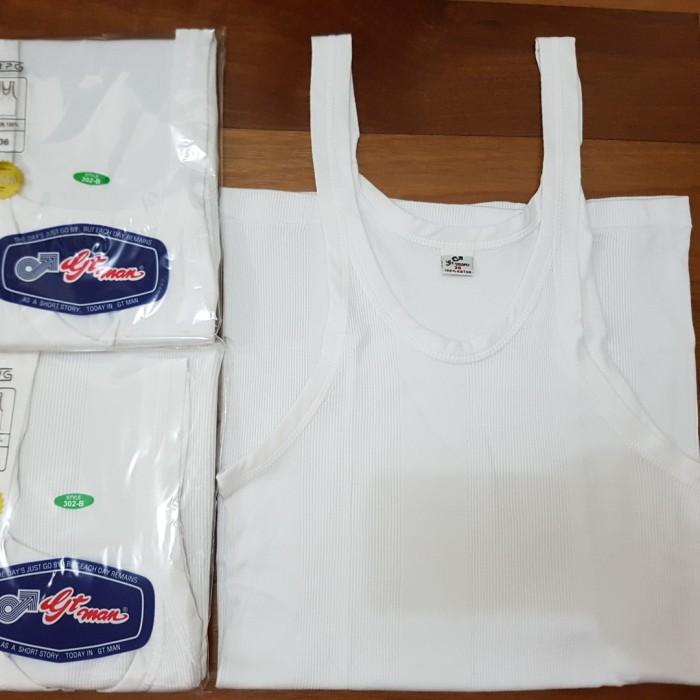 Singlet / Pakaian Dalam Pria GTMAN 302B Size 32 34 36 1