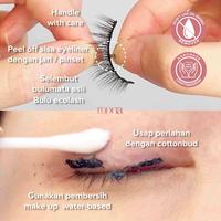 Gambar ROONA - [Bundle] Lashter+Liner+Groowtitude | Magnet Eyelash, Eyeliner, Serum Alis & Bulumata | Bulu Mata Magnetik Tanpa Lem. Pasang Bulumata 3D Natural Dengan Magnet - Lively+Black Liner, +Groowtitude dari Roona_NEW Kota Administrasi Jakarta Timur 5 Tokopedia