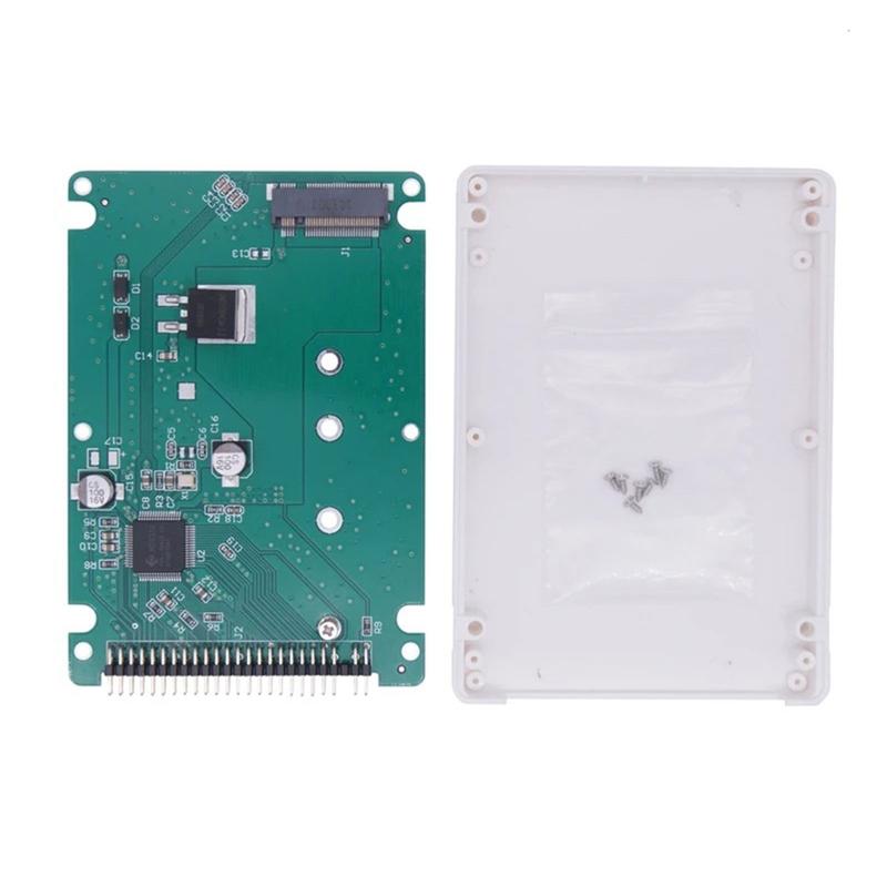 M.2 to IDE Enclosure Case Box B+M Key NGFF M.2 SSD to 2.5" IDE Converter IDE Adapter Support 2230 2242 2260 2280 9