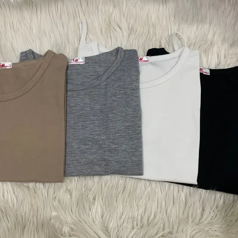 CROPTEW CROPTOP (FMS-25) TALI SAMPING BAJU KOREA SPANDEK 5