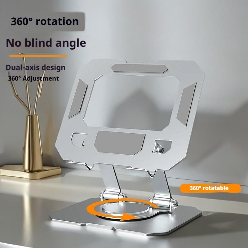 Giá Chân Đế Máy Tính Bảng iPad, Hoàn Toàn Bằng Kim Loại, Để Bàn, Có Thể Xoay 360 Độ, Có Thể Gập Lại Lên Xuống, Thích Hợp Để Chơi Game, Trình Bày Truyền Hình Và Các Dịp Lười Biếng, Tương Thích Với Điện Thoại Di Động Và Máy Tính Bảng, Thông Dụng