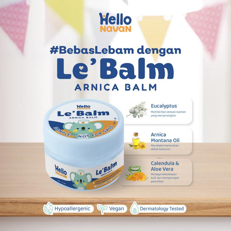 [GIMMICK SAMPLE TIDAK UNTUK DIJUAL] Hello Navan Le Balm Arnica Balm 5 ...