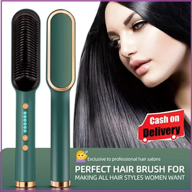 Sisir pelurus rambut / catok rambut 2 in 1