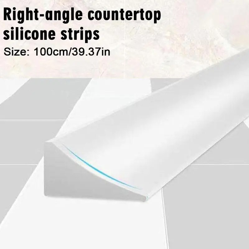 Dải Niêm Phong Giữ Nước Phòng Tắm Bằng Silicon, Bền, 1 Miếng Và Chống Thấm Nước, X5Q5 4