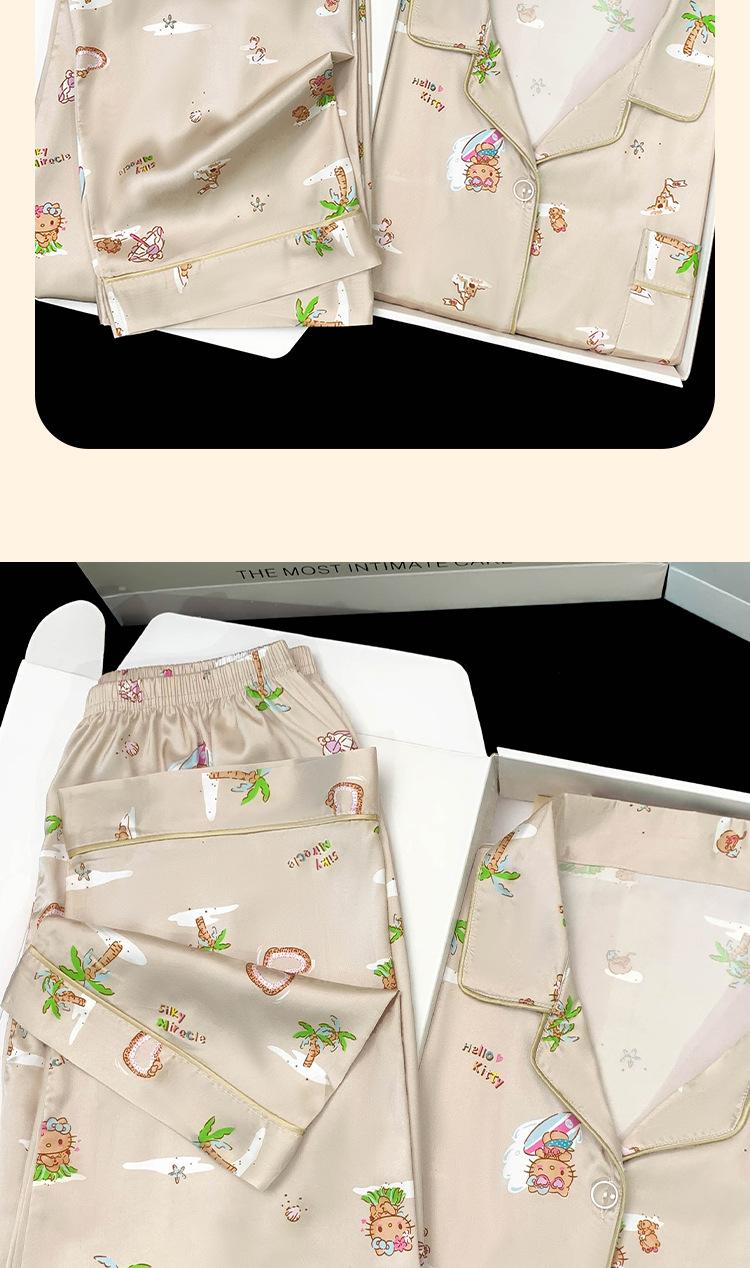 Product Introduction of Bộ Đồ Ngủ Họa Tiết Hoạt Hình, Hàng Mới Về Mùa Xuân Và Mùa Hè, Dành Cho Nữ, Thường Ngày Và Thoải Mái, Bộ Đồ Mặc Nhà, Phổ Biến 7
