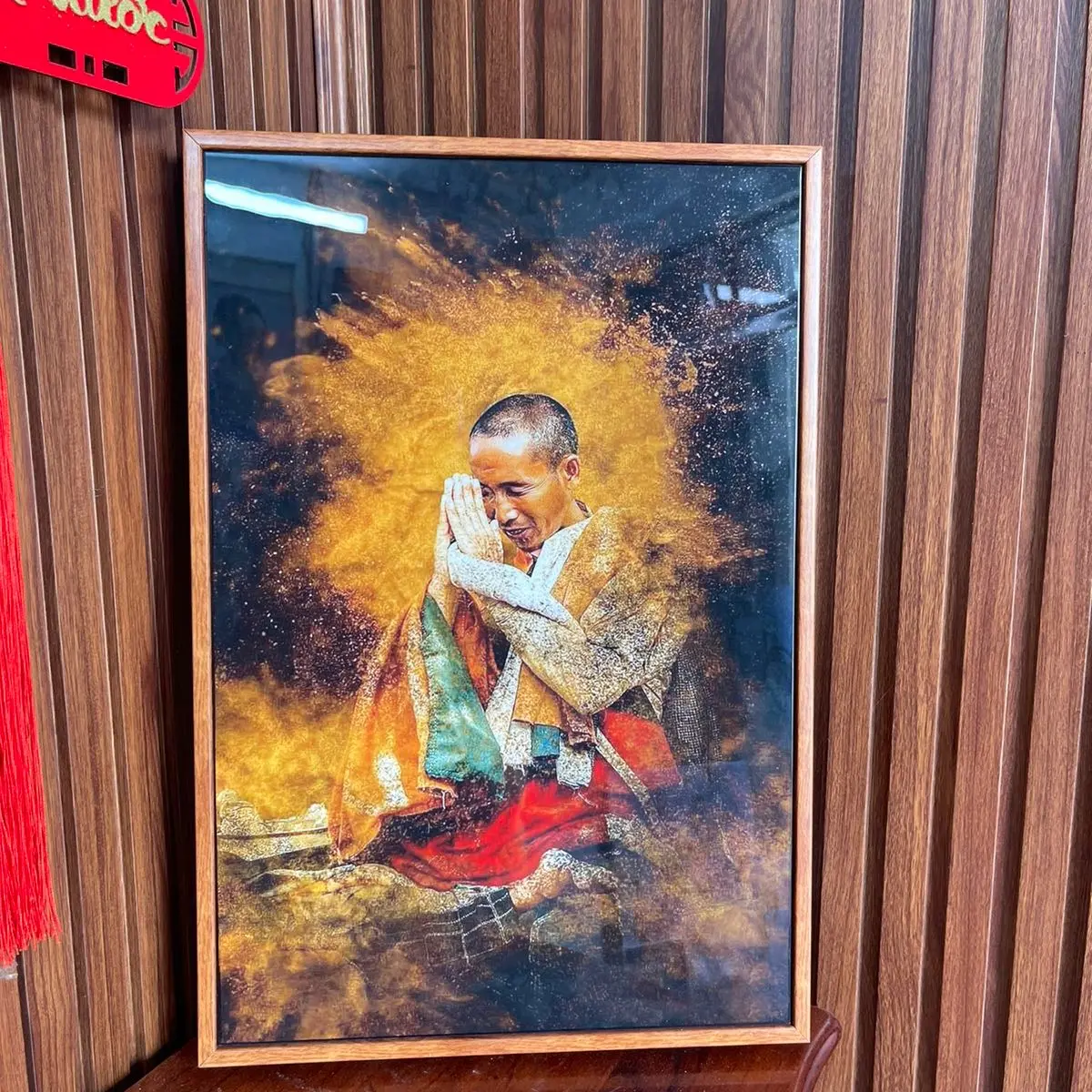 Bộ ảnh khung gỗ thầy minh tuệ Khung Tranh