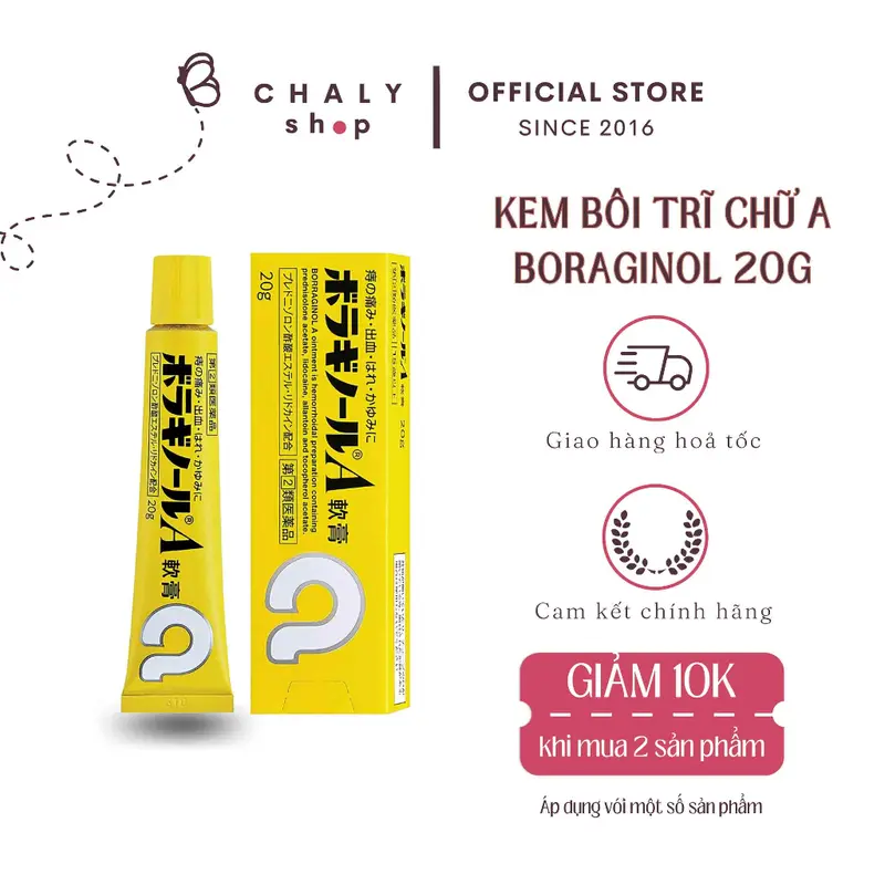 Kem bôi trĩ chữ A 20g Nhật Bản chính hãng 0
