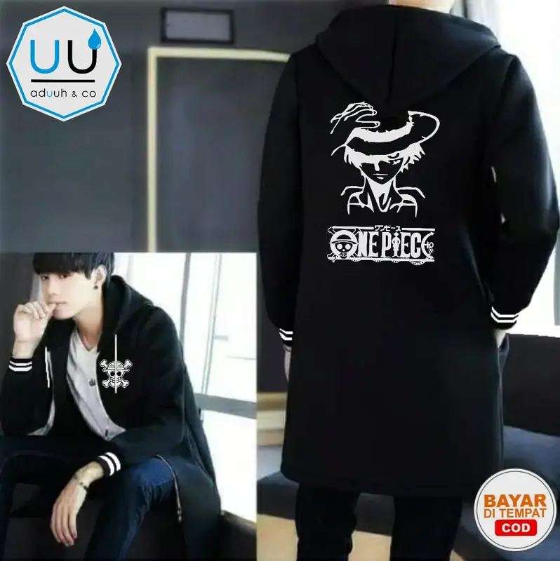Jaket Anime Jubah New One Piece whitebread Cosplay Anime 5