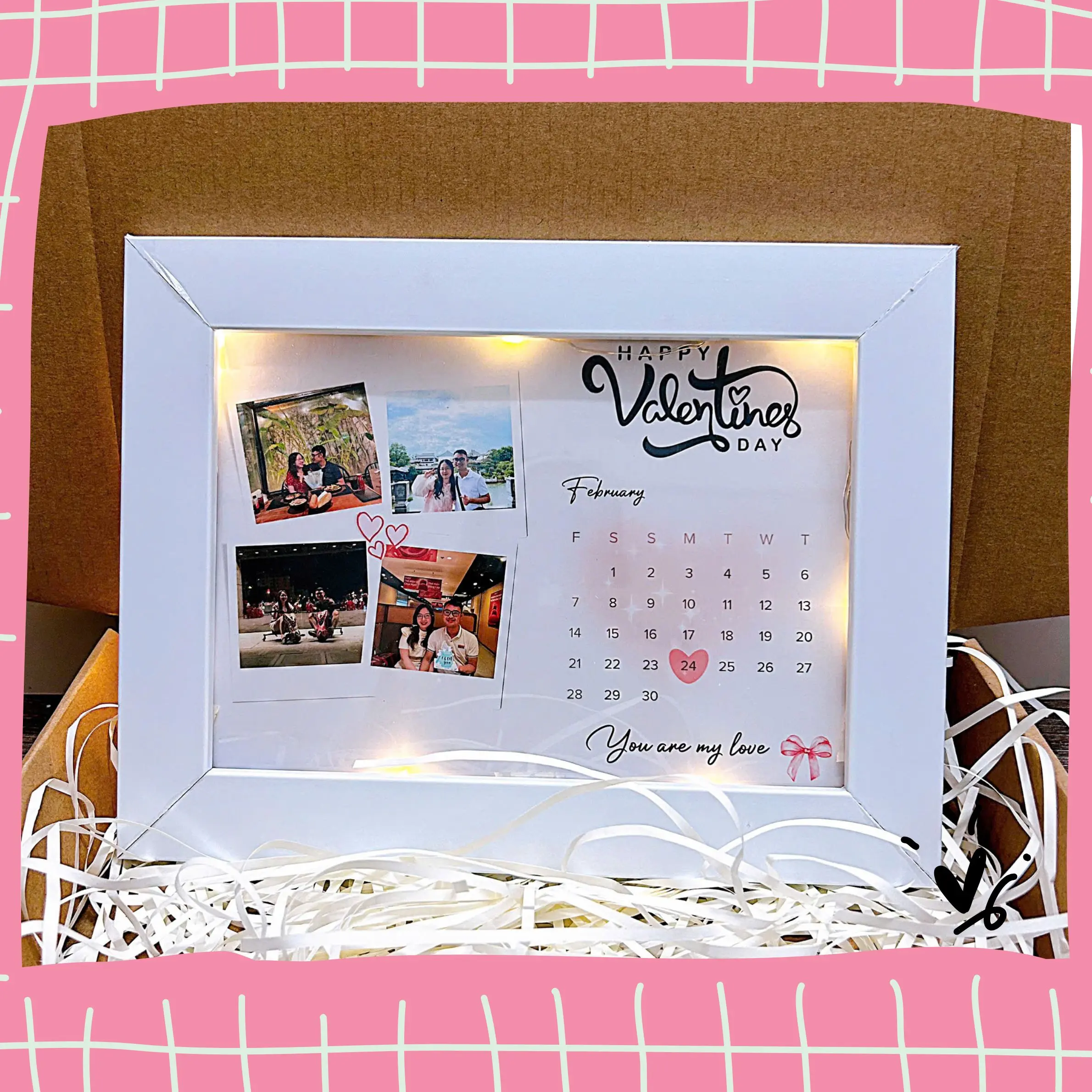 Khung Ảnh Tặng 14/2 Khung Ảnh Quà Tặng Ngày Lễ Valentine In Theo Yêu Cầu
